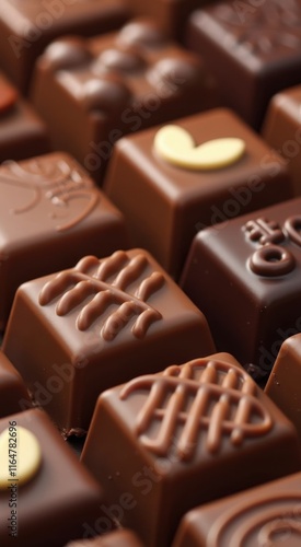 Many chocolates that are sitting together on a table photo