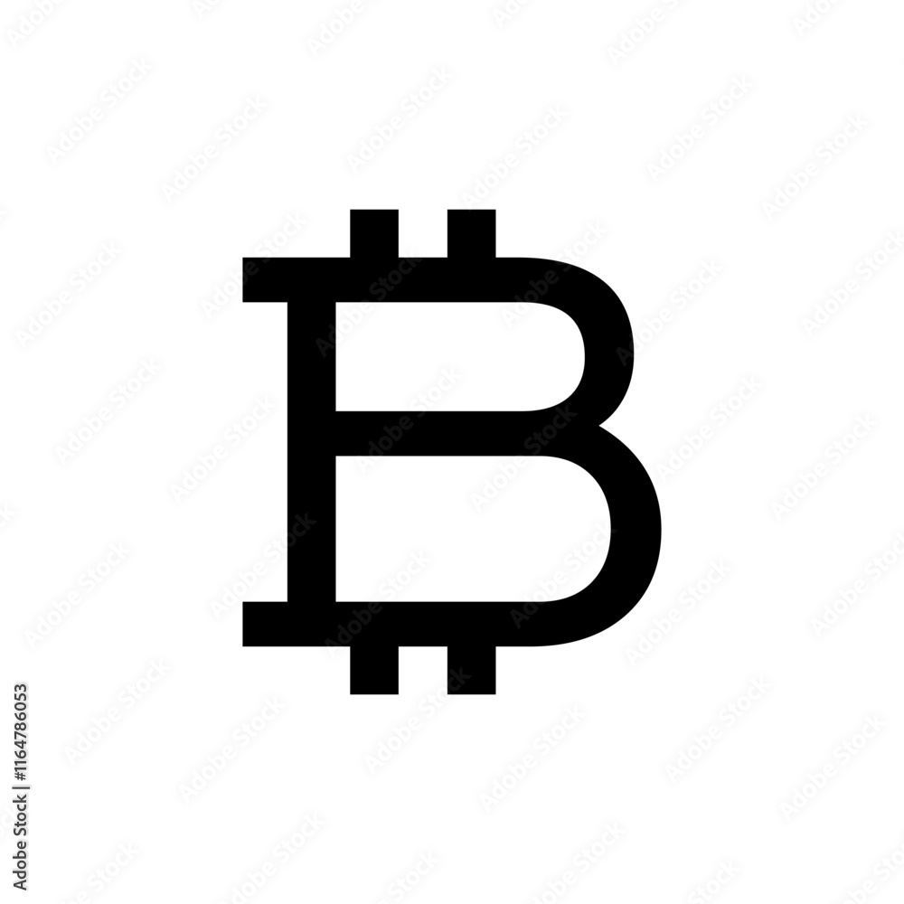 Bitcoin icon logo design. bitcoin sign and symbol. payment symbol. cryptocurrency logo Bitcoin icon logo design. bitcoin sign and symbol. payment symbol. cryptocurrency logo