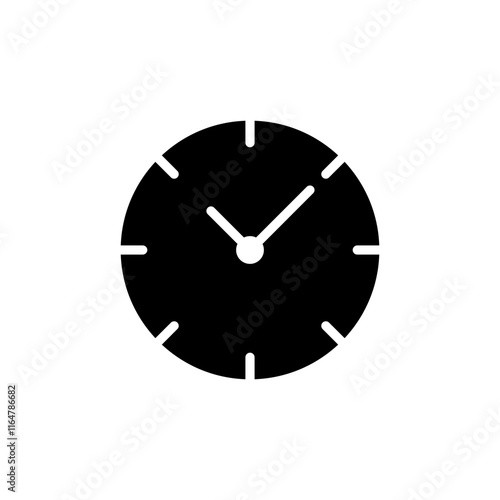 Clock icon logo design. Time sign and symbol. watch icon