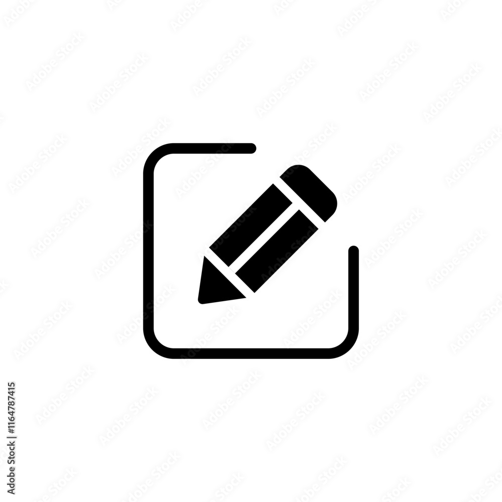 Edit icon logo design. edit document sign and symbol. edit text icon. pencil. sign up Edit icon logo design. edit document sign and symbol. edit text icon. pencil. sign up