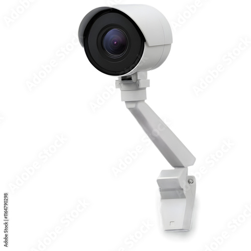 3d rendering of a Home Security Camera isolated on background . photo