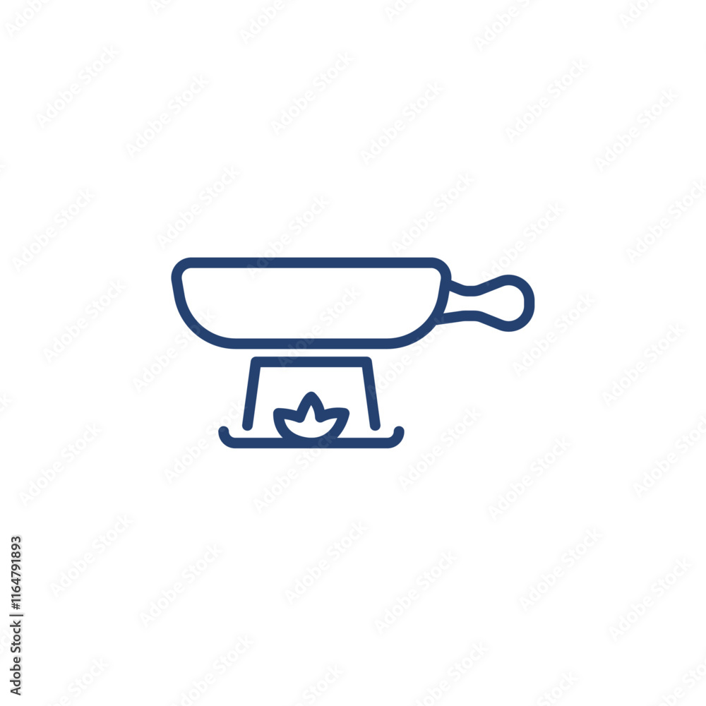 Cooking icon Outline icon sign Cooking icon Outline icon sign