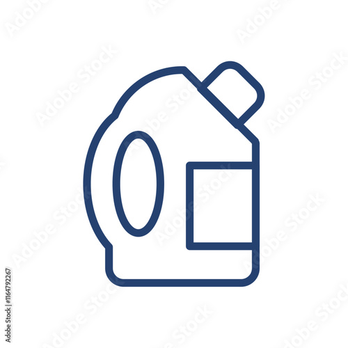 Engine oil icon Outline icon sign