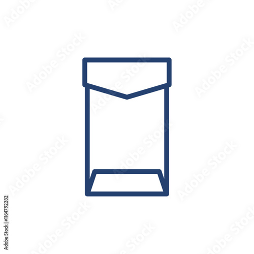 Envelope icon Outline icon sign