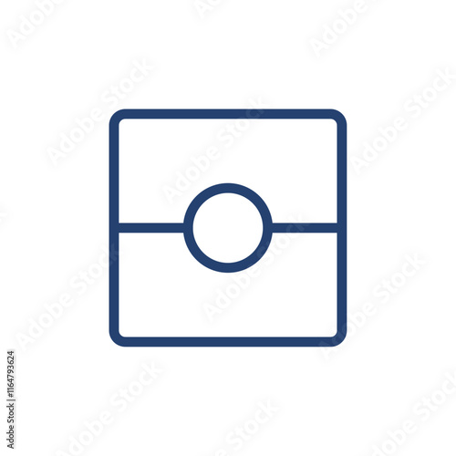 Treasure chest icon Outline icon sign