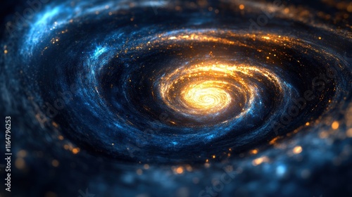 Spiral Galaxy in the Universe