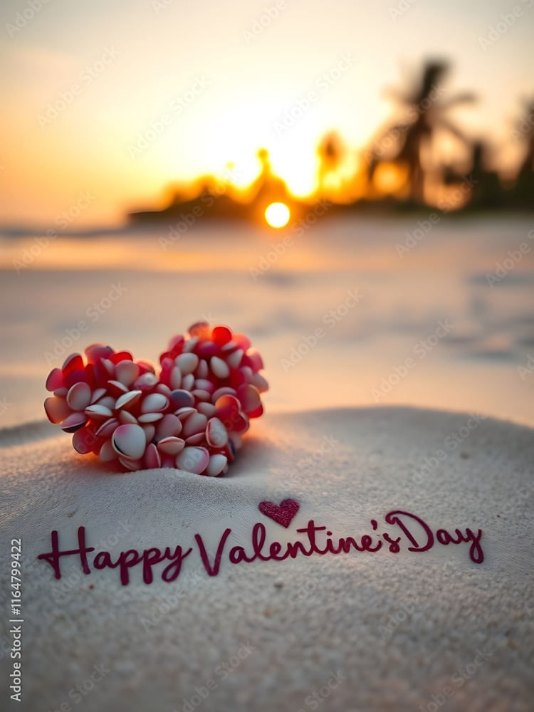 custom made wallpaper toronto digitalhappy valentine's day written in the sand