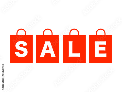 セール紙袋ロゴ