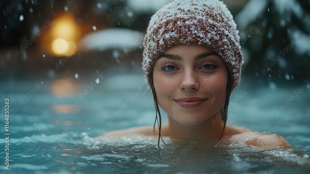 Girls who like winter swimming Girls who like winter swimming