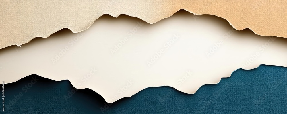 Torn abstract background idea. Abstract landscape design with layered mountains and soft pastel colors for creative projects. Torn abstract background idea. Abstract landscape design with layered mountains and soft pastel colors for creative projects.
