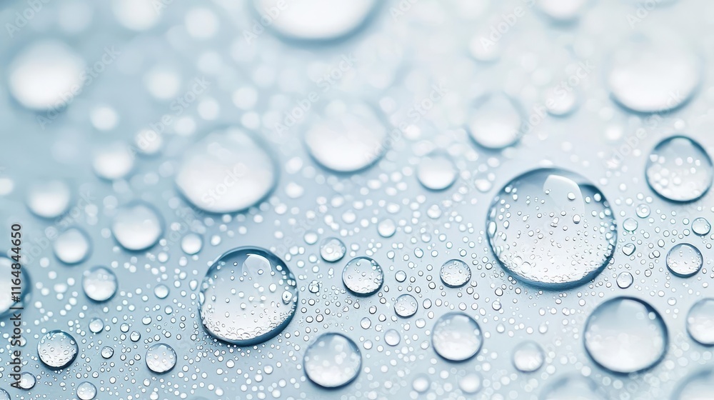 Droplets abstract background concept. Close-up view of clear water droplets on a smooth surface, showcasing nature's beauty. Droplets abstract background concept. Close-up view of clear water droplets on a smooth surface, showcasing nature's beauty.