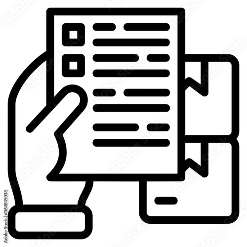 Stock list icon