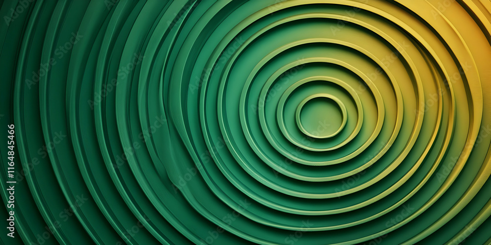 Green 3D Abstract Background Circles Green 3D Abstract Background Circles