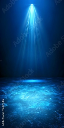 Wallpaper Mural Empty blue room with gradient blue background and Blue abstract effect background. Wallpaper, Christmas, valentine's day, new year concept Torontodigital.ca