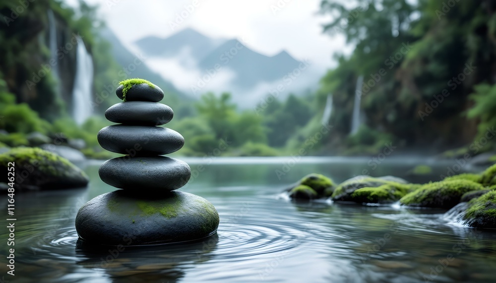 zen, stones, stacked, moss, rock, waterfall, gentle, mist, rising, mountain, range, lush, background, serene, tranquil, harmony, nature, balance, peaceful, meditative, scenic, outdoors, natural, calm, zen, stones, stacked, moss, rock, waterfall, gentle, mist, rising, mountain, range, lush, background, serene, tranquil, harmony, nature, balance, peaceful, meditative, scenic, outdoors, natural, calm,