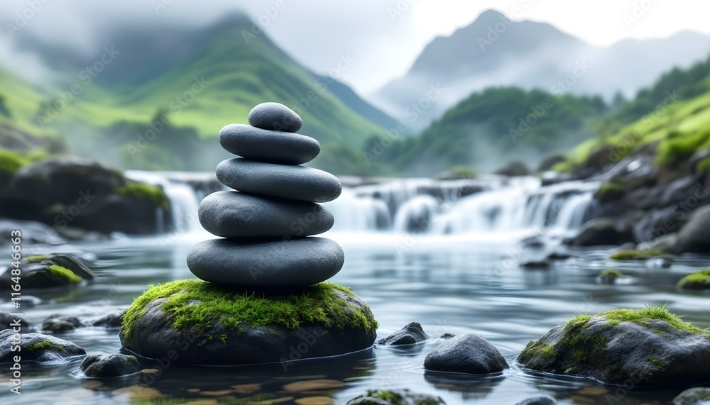 zen, stones, stacked, moss, rock, waterfall, gentle, mist, rising, mountain, range, lush, background, serene, tranquil, harmony, nature, balance, peaceful, meditative, scenic, outdoors, natural, calm, zen, stones, stacked, moss, rock, waterfall, gentle, mist, rising, mountain, range, lush, background, serene, tranquil, harmony, nature, balance, peaceful, meditative, scenic, outdoors, natural, calm,