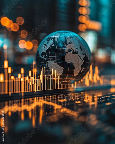 high impact market strategies, Global Impact on Market Strategies and Trends, Blur Background