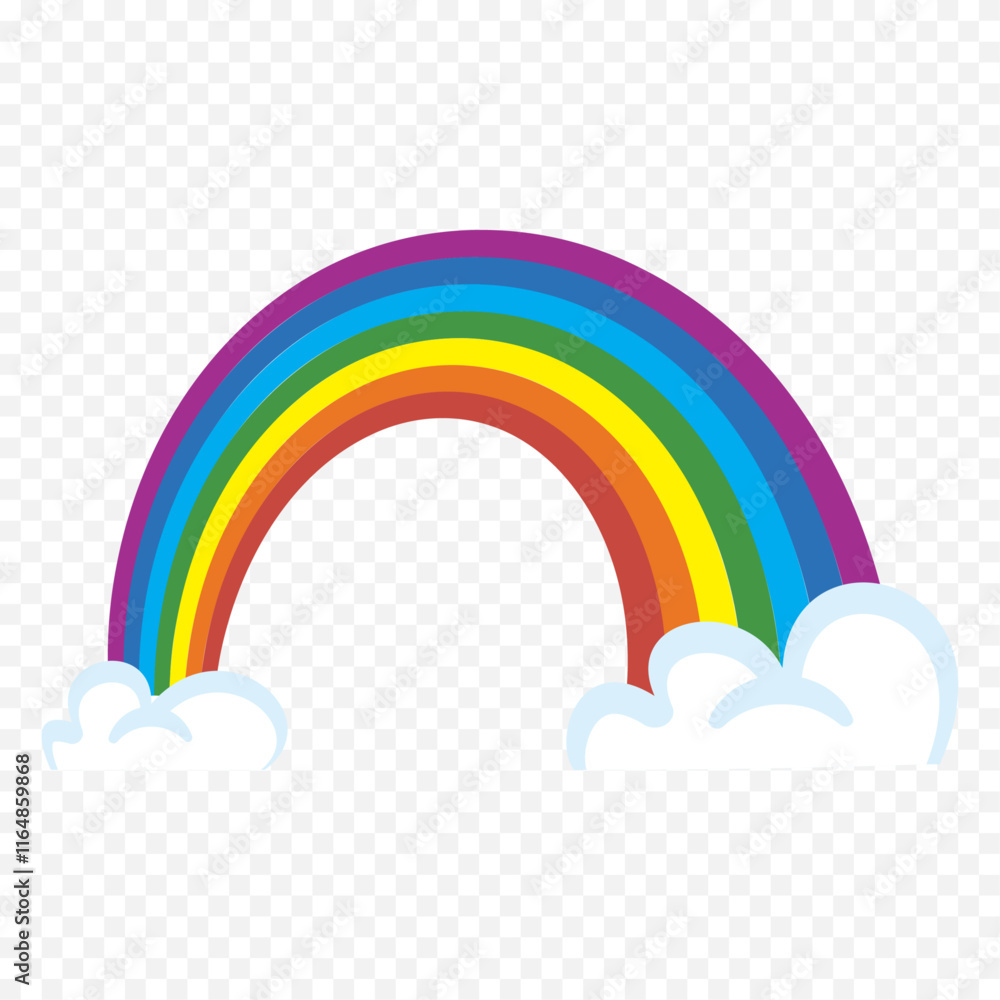 Hand drawn rainbow element. Boho rainbow hand drawn illustration Hand drawn rainbow element. Boho rainbow hand drawn illustration
