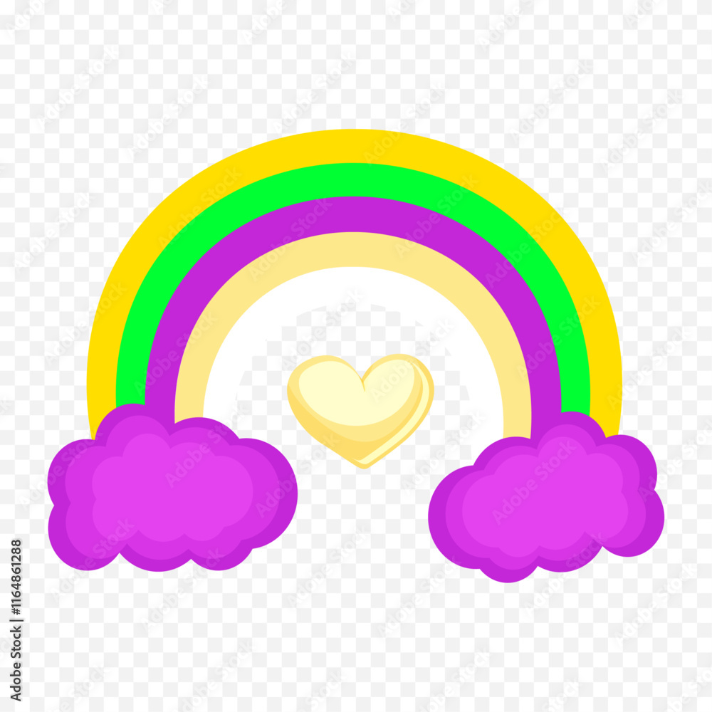 Hand drawn rainbow element. Boho rainbow hand drawn illustration Hand drawn rainbow element. Boho rainbow hand drawn illustration