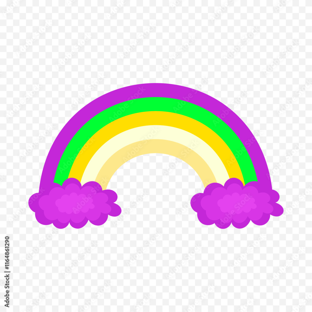 Hand drawn rainbow element. Boho rainbow hand drawn illustration Hand drawn rainbow element. Boho rainbow hand drawn illustration