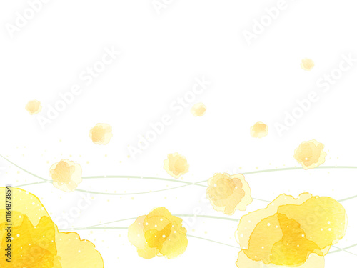 ふわふわした暖かいイメージの背景
