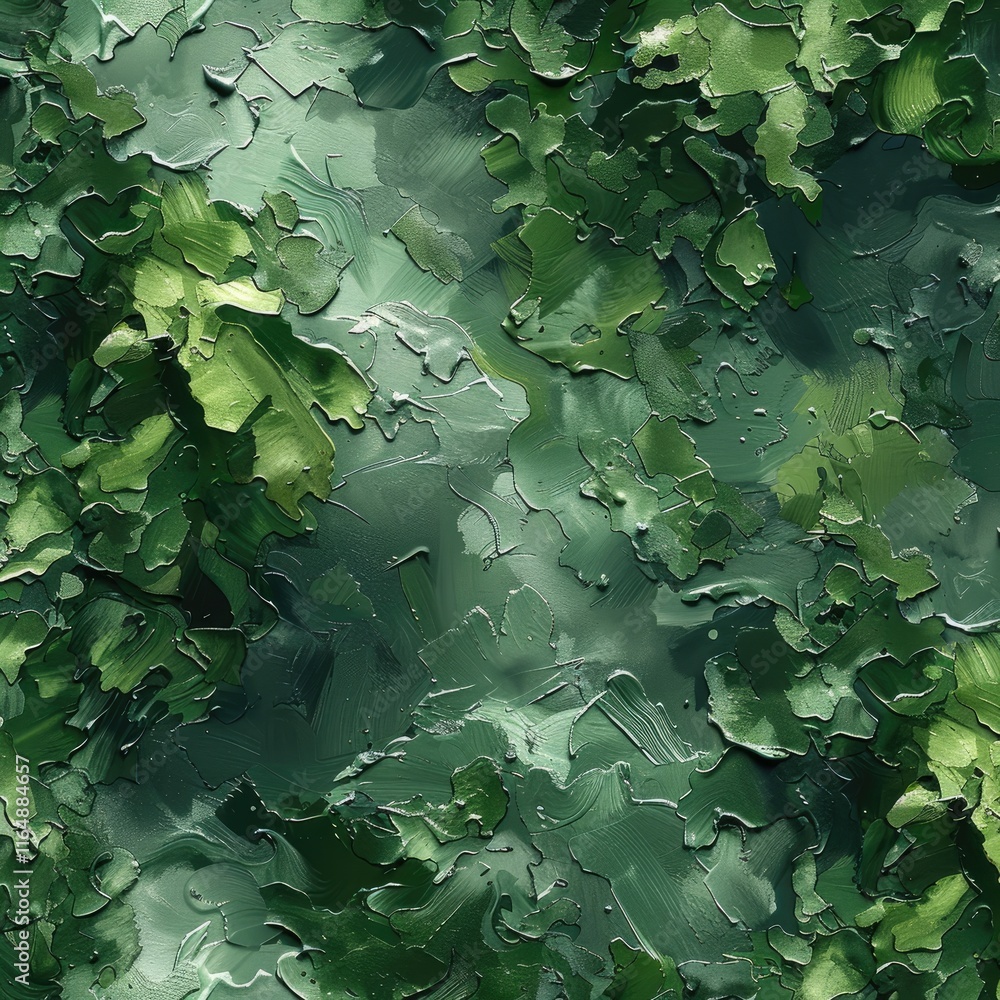 A textured abstract representation of lush green foliage. A textured abstract representation of lush green foliage.