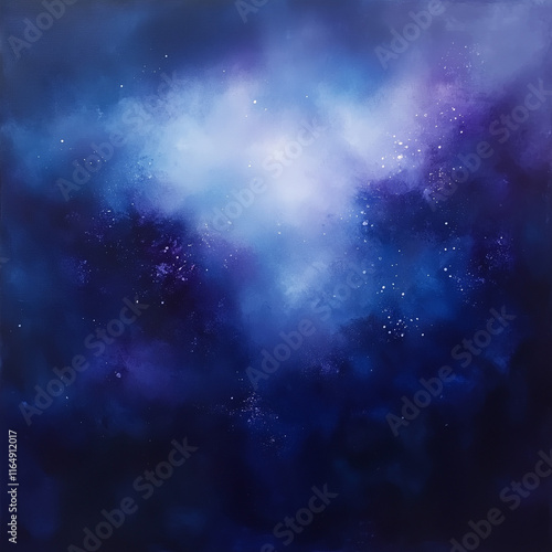 Obraz na płótnie Wallpaper in space theme w salonie