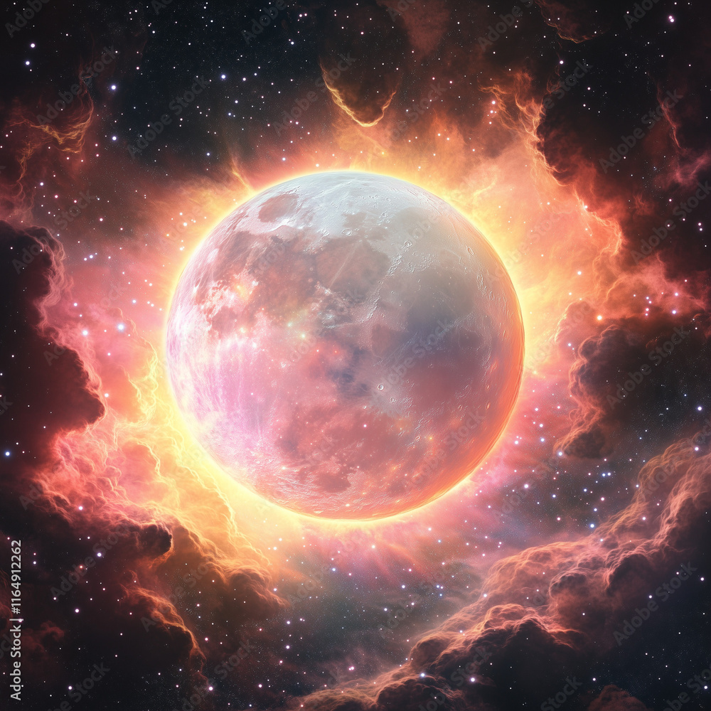 Wallpaper in space theme