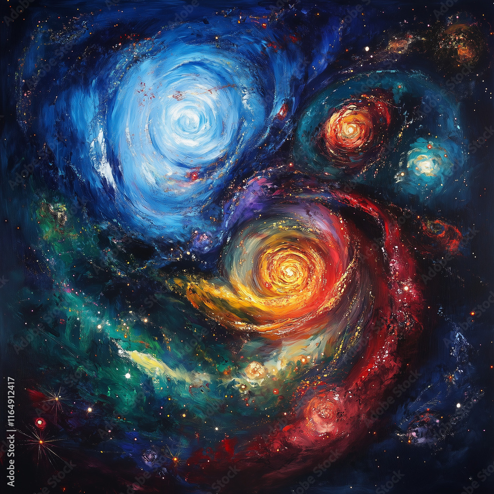 Wallpaper in space theme
