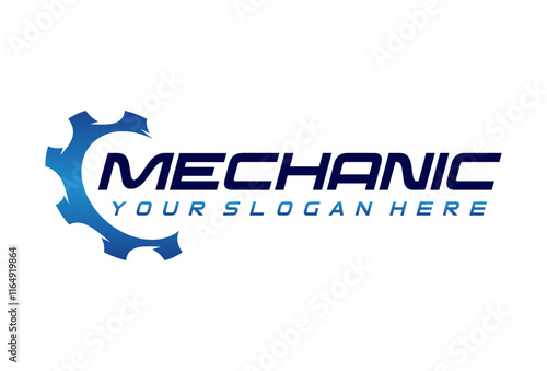 Gear Logo designs Template Vector, Mechanic logo symbol, Logo template