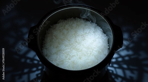 Electric Rice Cooker with Steaming Rice