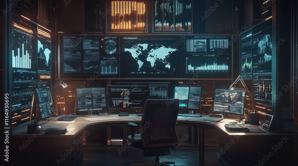 Cybersecurity Command Center: Advanced Global Monitoring System Cybersecurity Command Center: Advanced Global Monitoring System