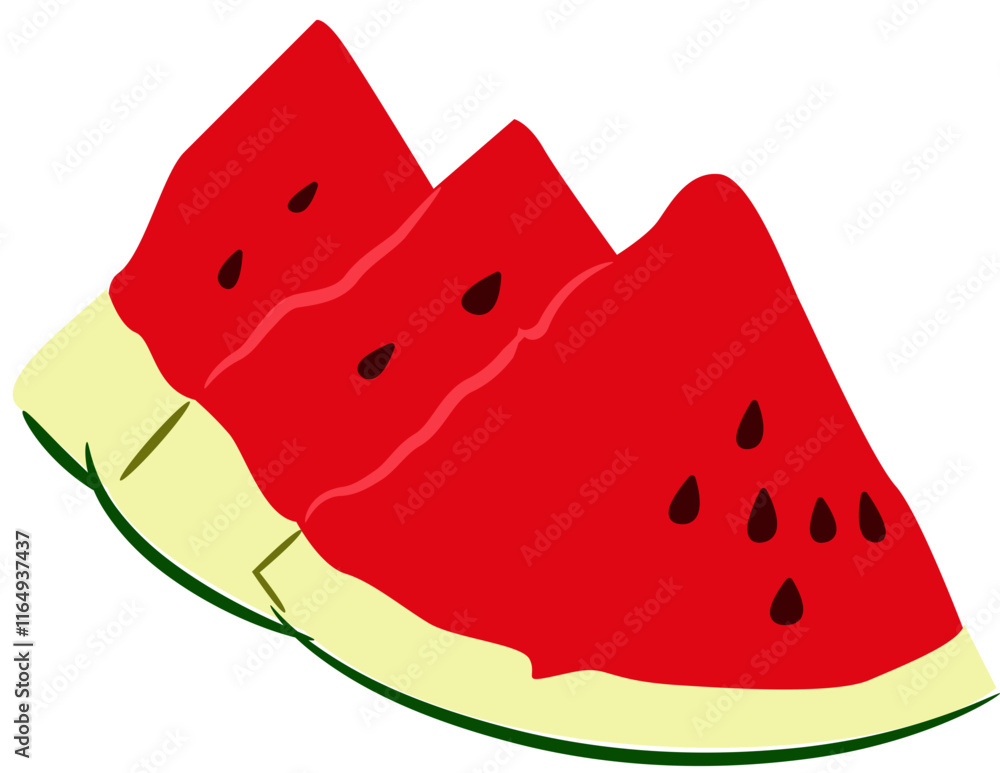 fresh watermelon slice fresh watermelon slice