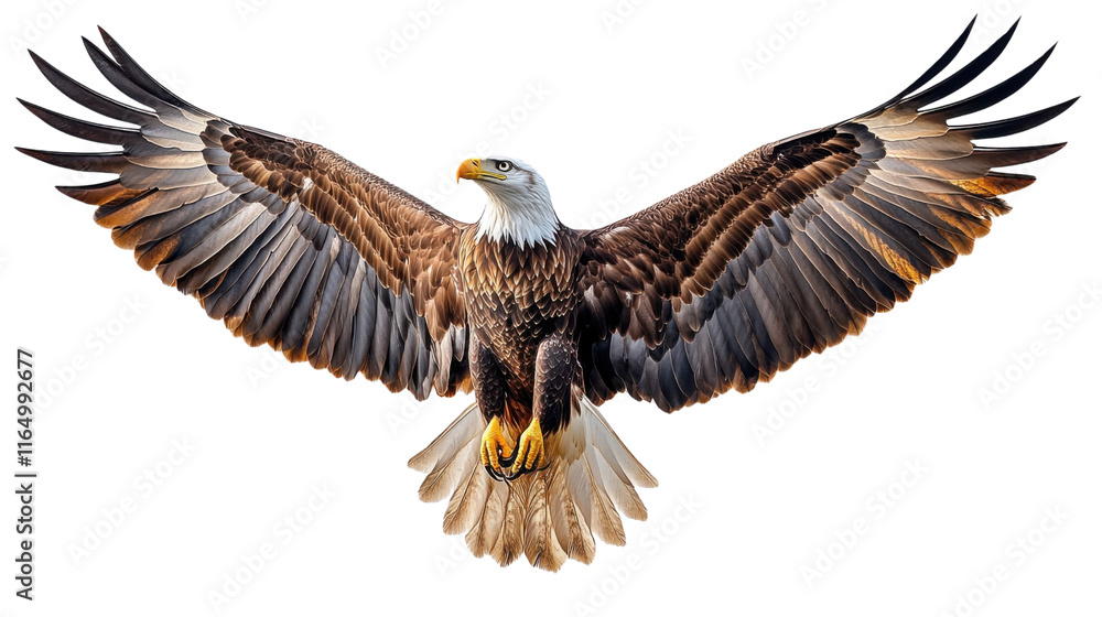 american bald eagle isolated on white background american bald eagle isolated on white background