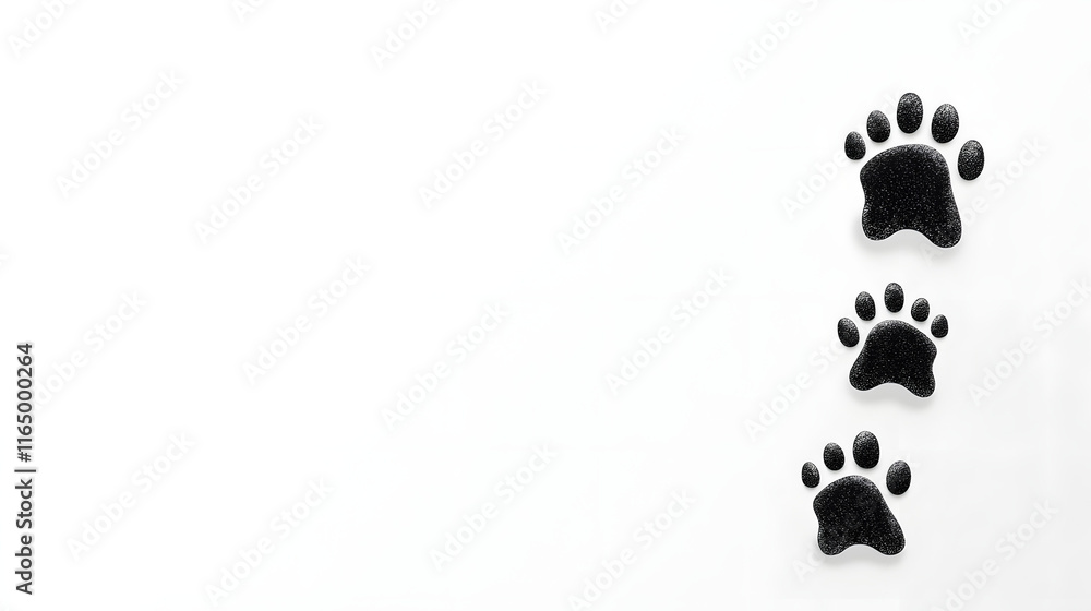 A black and white vector design of bear paw prints in the snow, emphasizing the intricate details of each print and the natural environment.
A black and white vector design of bear paw prints in the snow, emphasizing the intricate details of each print and the natural environment.