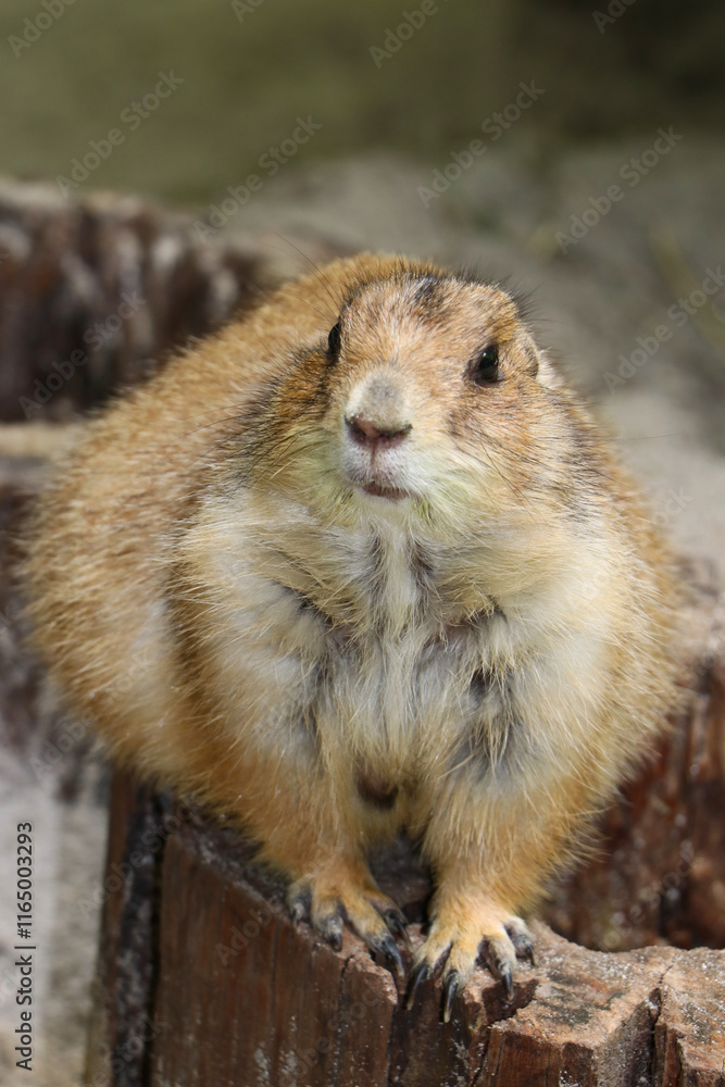 Single Prairie Dog in ZOO