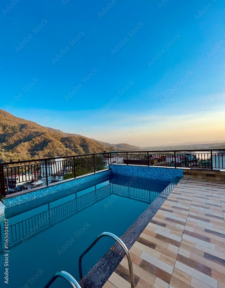 Fototapeta premium pool in the sea