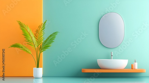 Wallpaper Mural This sentence incorporates words like bathroom, interior, wall, tiles, clean, luxury, and modern Torontodigital.ca