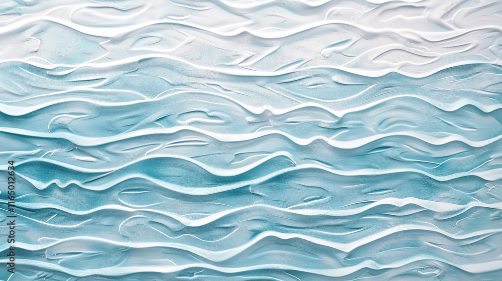 Fototapeta premium Abstract Ocean Waves Texture