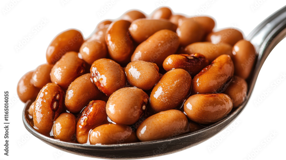 bowl of beans isolated on white background bowl of beans isolated on white background