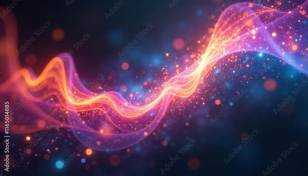 A digital journey into a quantum universe filled with shimmering particles of various colors 10 A digital journey into a quantum universe filled with shimmering particles of various colors 10