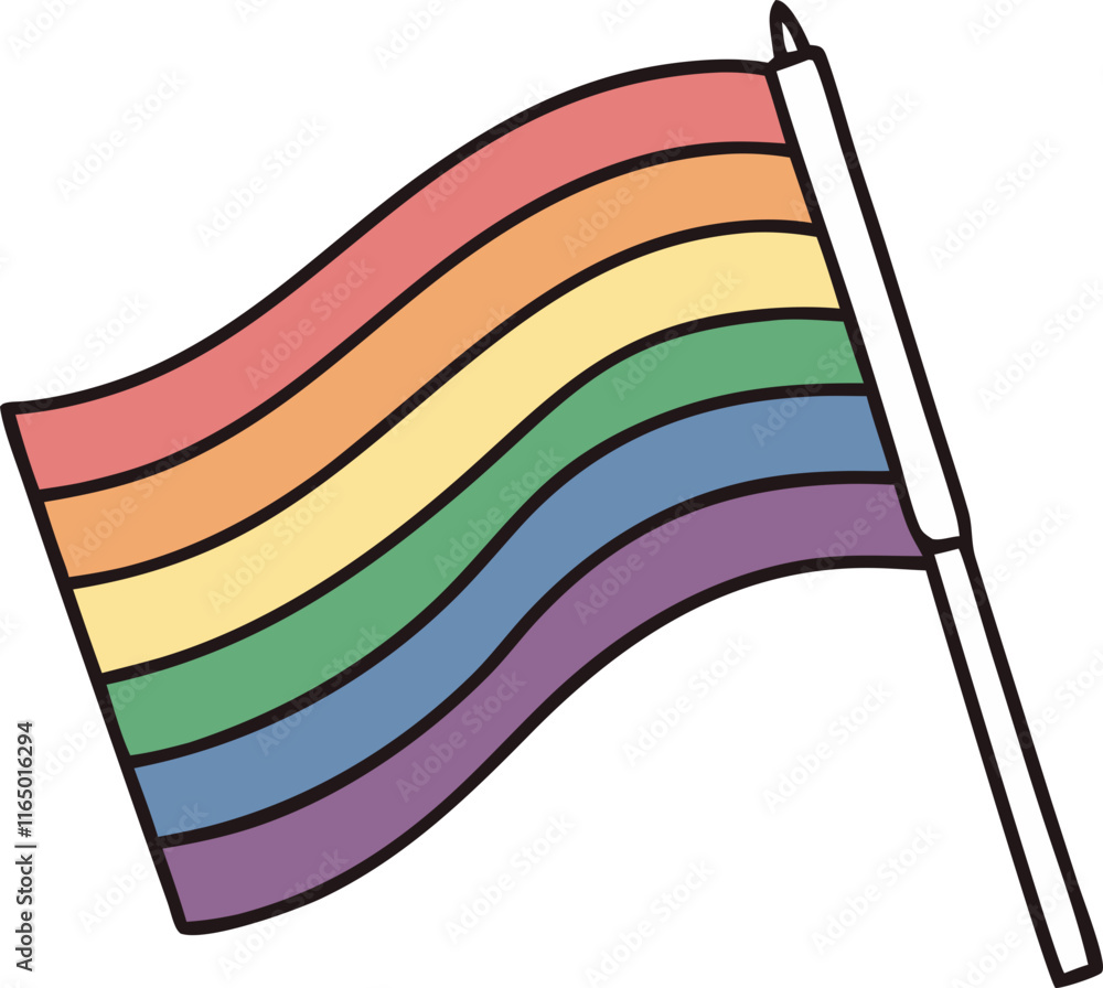 Fototapeta premium lgbt svg icon