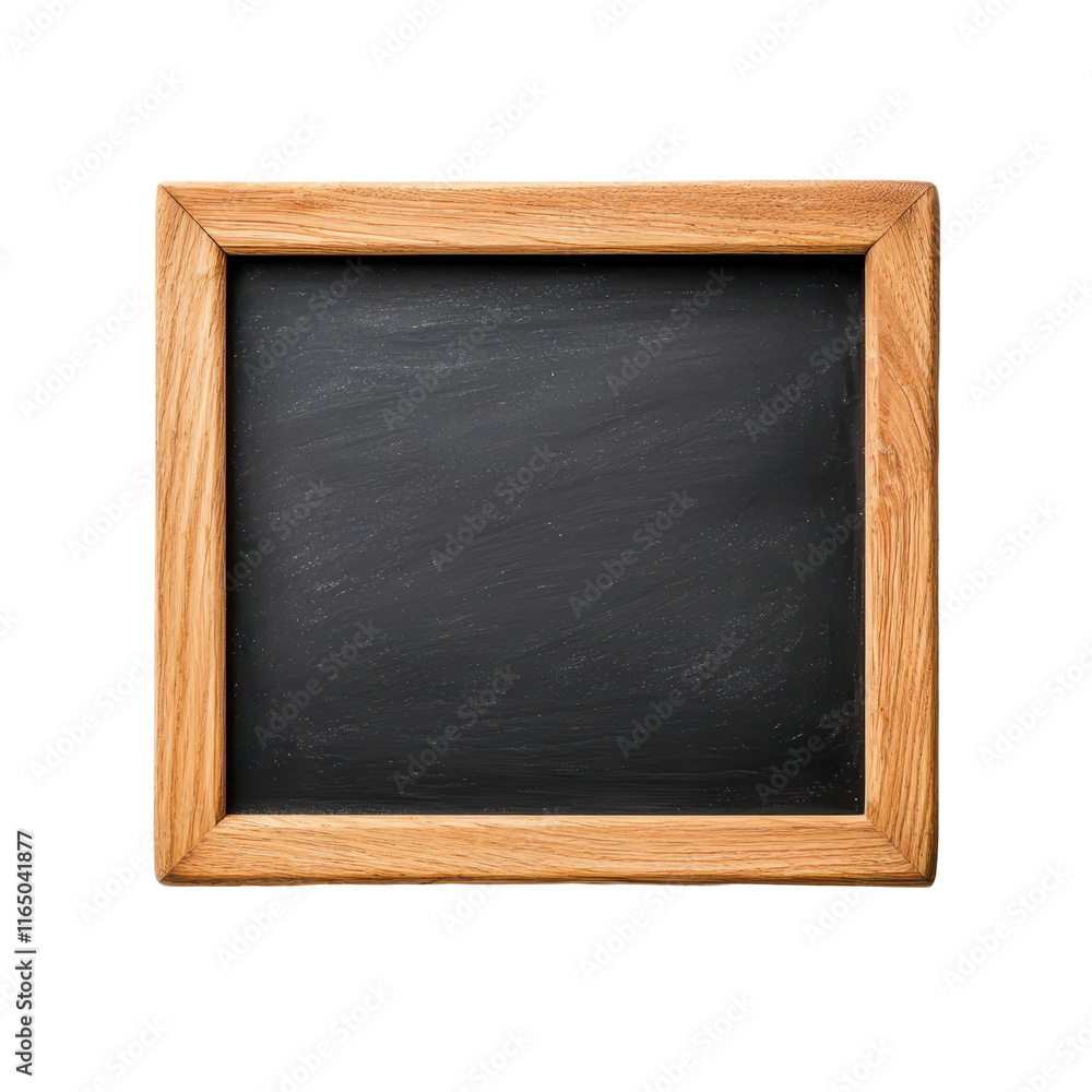 Wooden Framed Chalkboard with Slightly Weathered Look Wooden Framed Chalkboard with Slightly Weathered Look