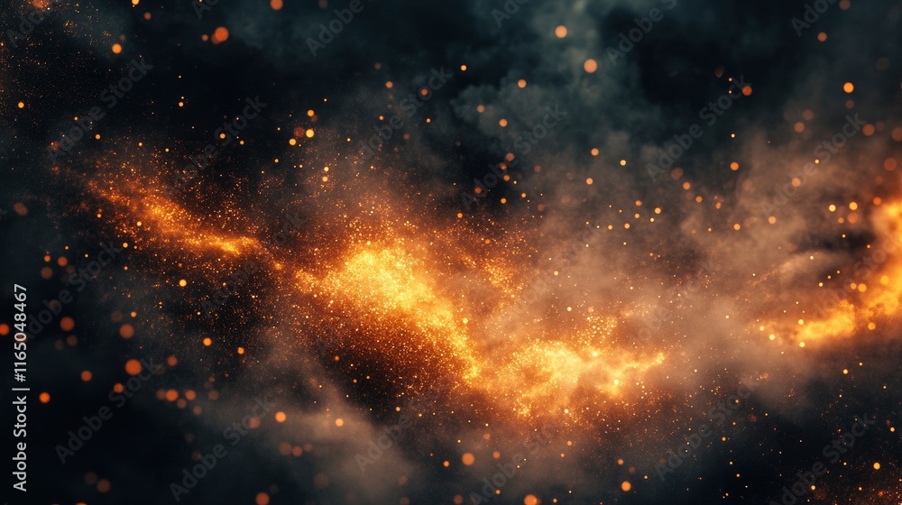 Digital Abstract Flare Background Digital Abstract Flare Background
