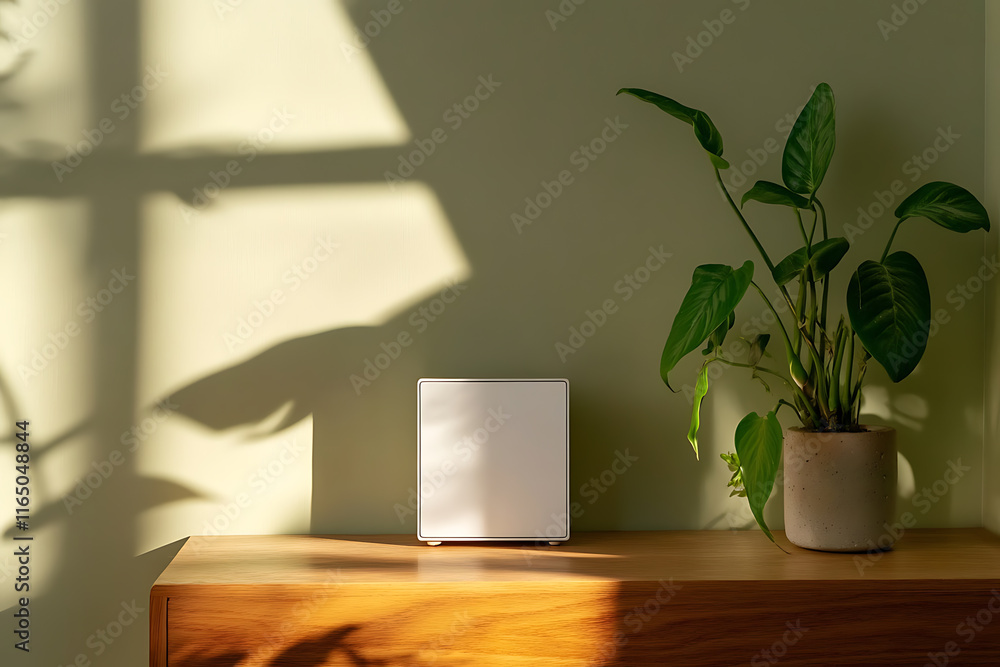 Modern Minimalist Home Technology Device Modern Minimalist Home Technology Device