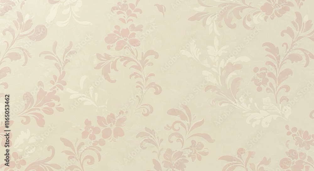 Subtle wallpaper texture with light floral patterns and slight gloss Subtle wallpaper texture with light floral patterns and slight gloss