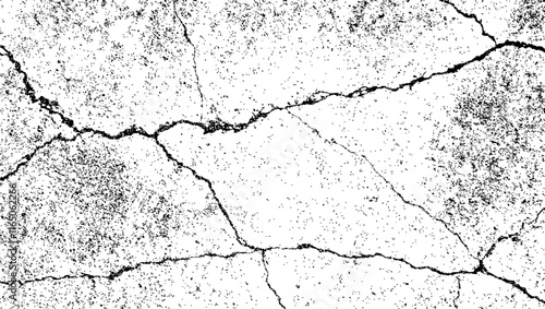 crack texture, grunge texture, distress background, rough texture, dirty texture, cracked wall concrete of black and white for background