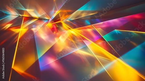 3d render, abstract crystal background, iridescent texture, macro panorama, faceted gem, wide panoramic polygonal wallpaper