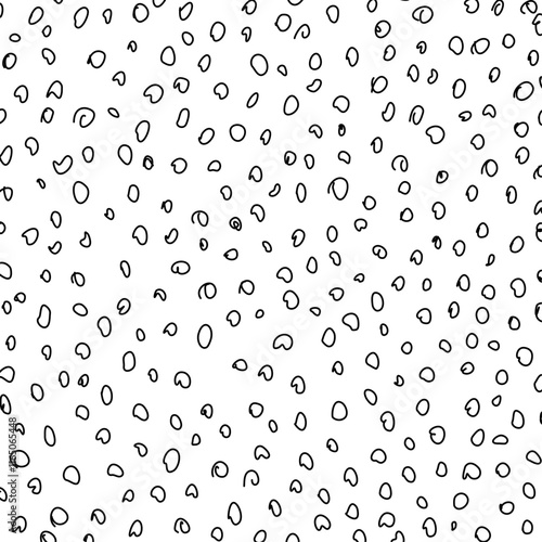 A truly captivating abstract design that features intricate and detailed black and white circular patterns