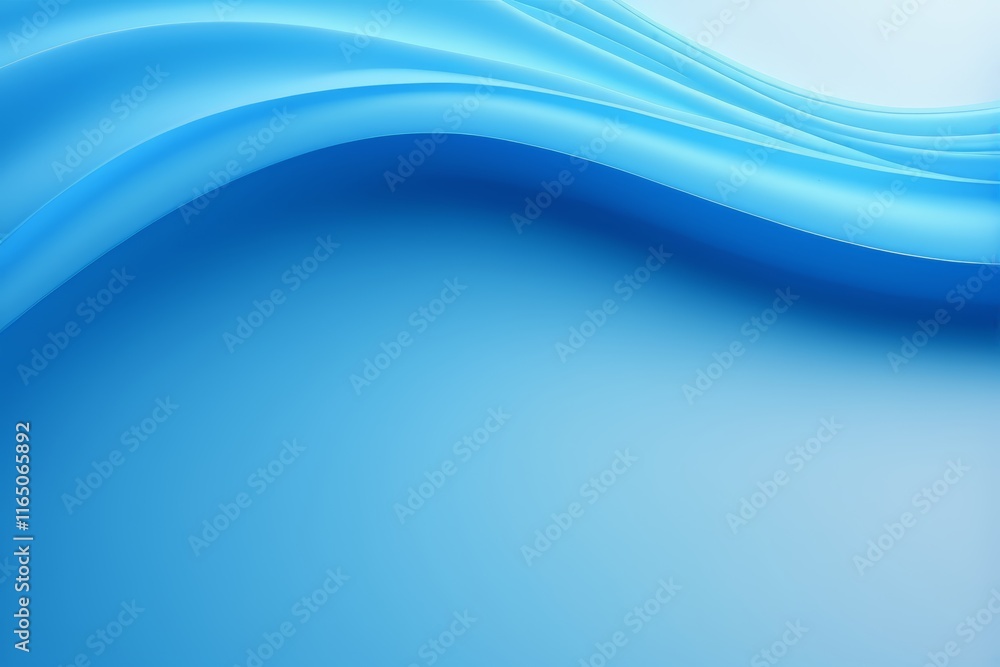 Naklejka premium a close up of a blue background with a curved wave
